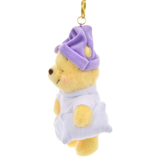 Disney | PAJAMA STYLE Stuffed Toy Keychain - Winnie the Pooh