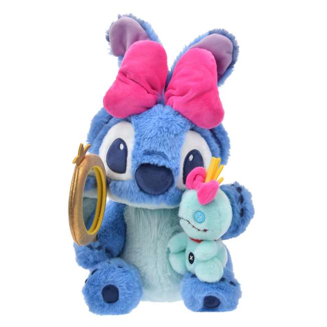 Disney | Ribbon Stitch Plush Toy - Stitch & Scrump