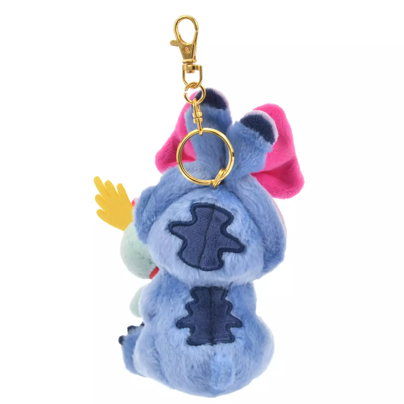 Disney | Ribbon Stitch Plush Keychain - Stitch & Scrump
