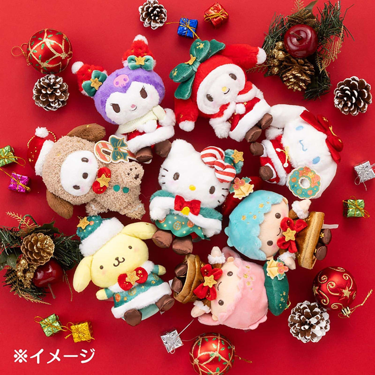 Sanrio | Sanrio Characters Christmas Mascot Holder - Cinnamoroll