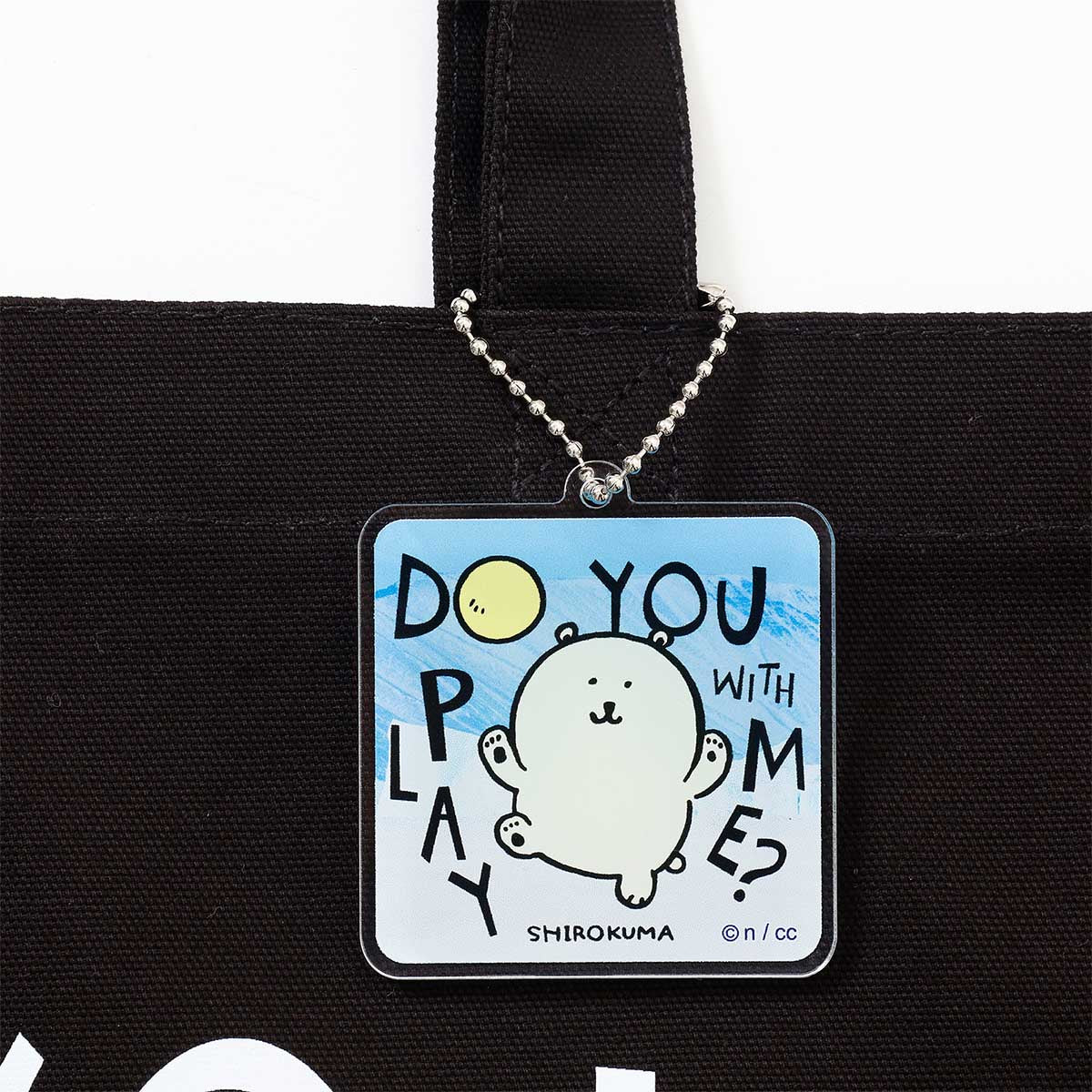 Nagano | Nagano Characters | Nagano Aquarium Tote Bag Polar Black