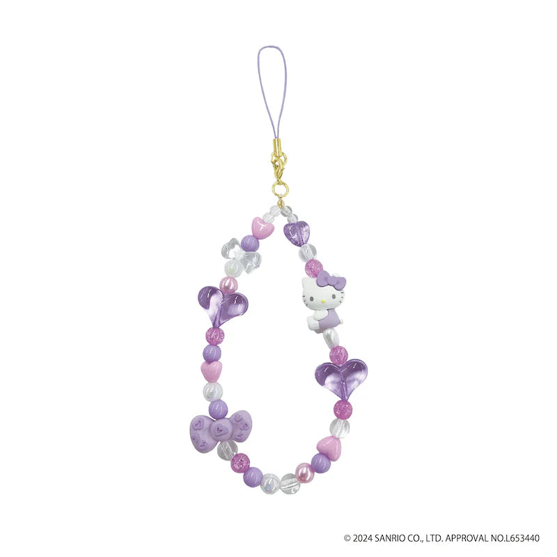 Sanrio | Hello Kitty 2024 GOGO Gal Collection 90s Phone Strap Leopard (Purple)