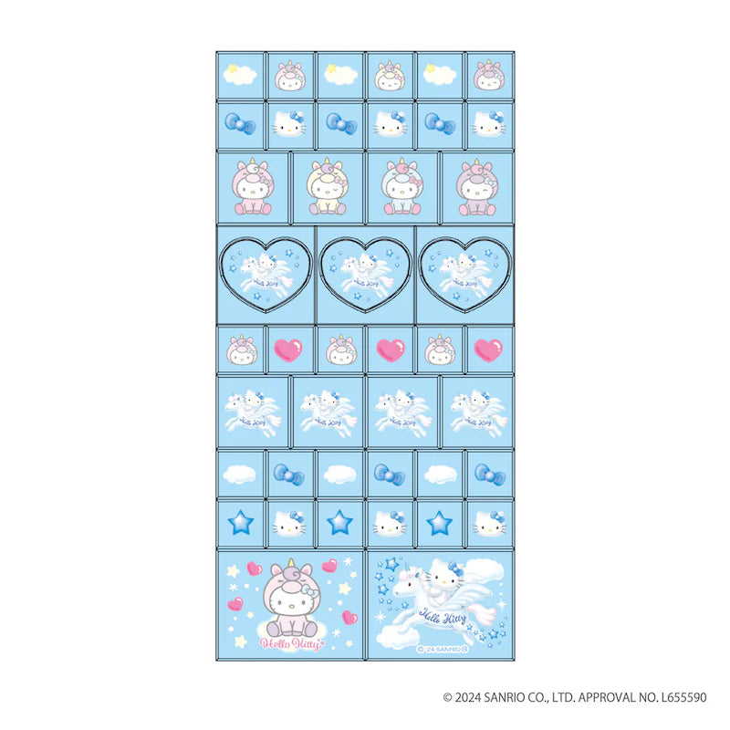 Sanrio | Sanrio Fantasy Series | Hello Kitty Tile Sticker Pegasus & Unicorn