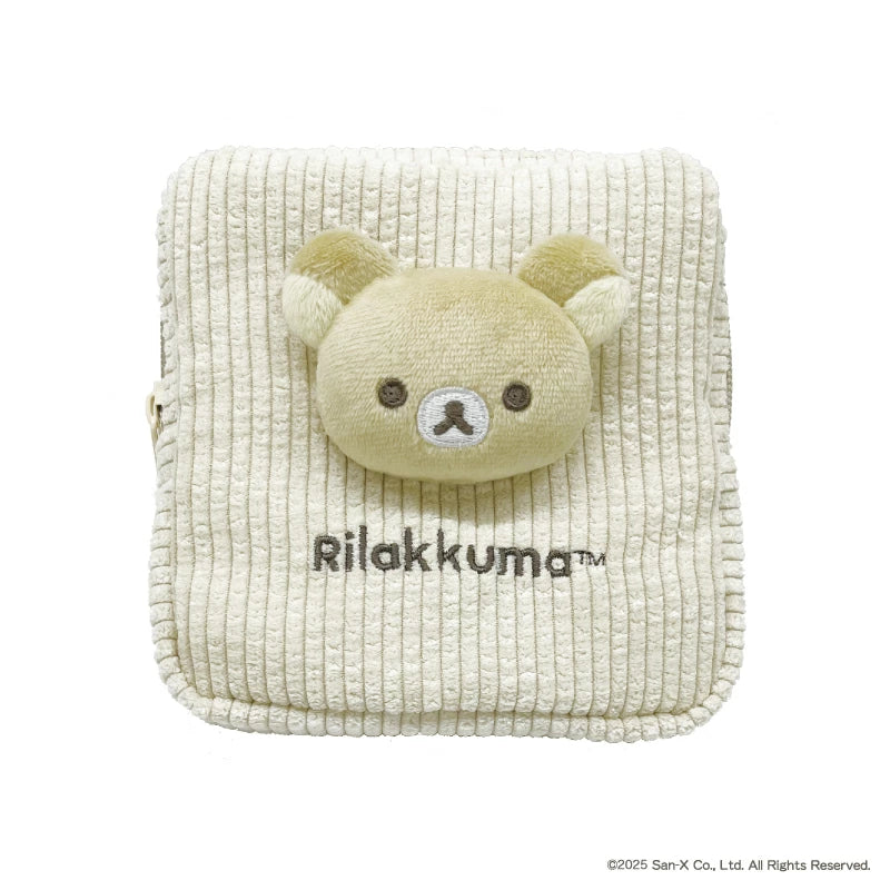 San-X | Rilakkuma Mofumofu Mascot Pouch