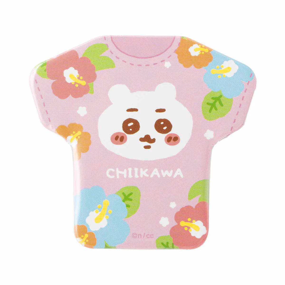 Chiikawa | 'Chiikawa Shisa's Souvenir Shop Trading T-Shirt Shaped Button Badge Blind Box (All 8 Types)