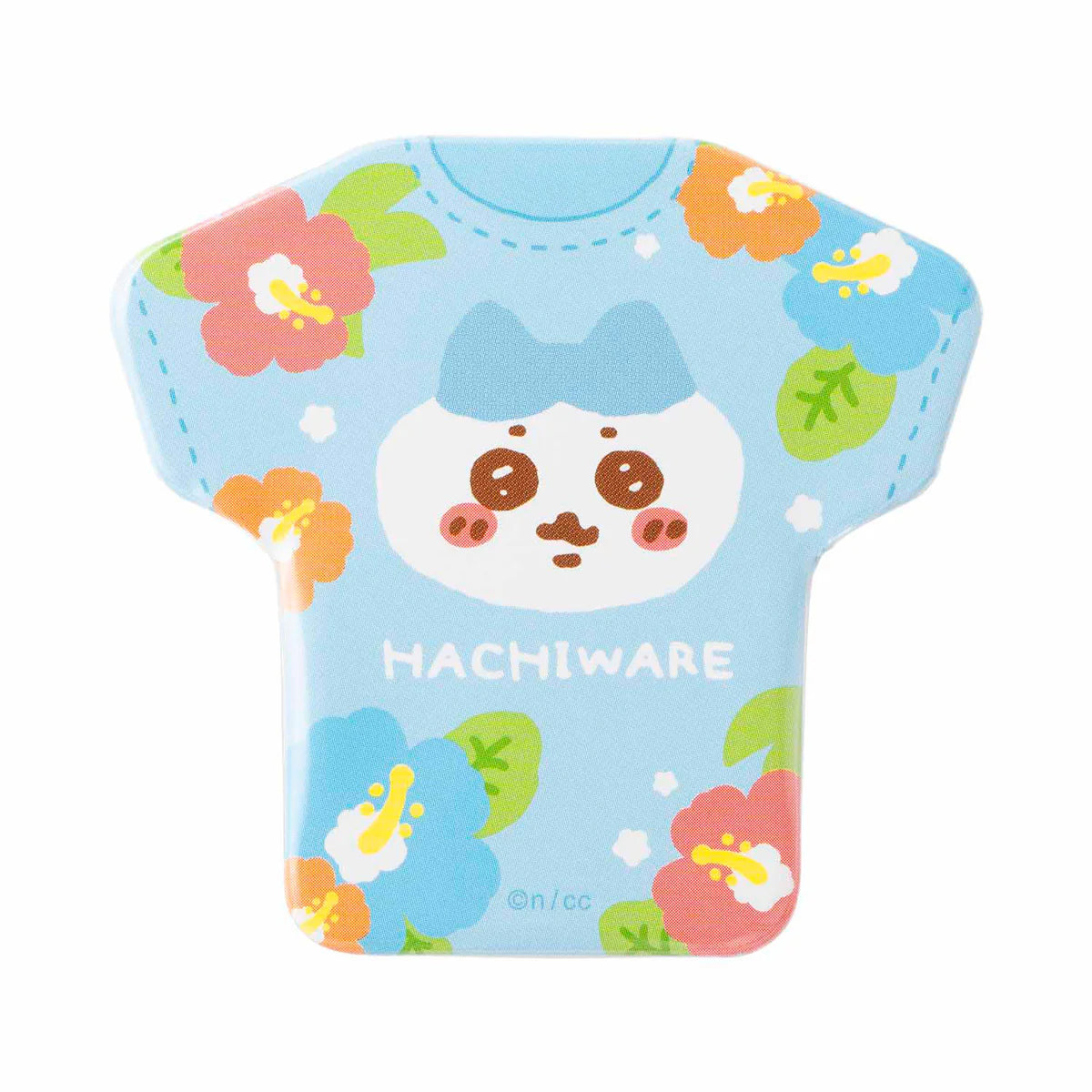 Chiikawa | 'Chiikawa Shisa's Souvenir Shop Trading T-Shirt Shaped Button Badge Blind Box (All 8 Types)