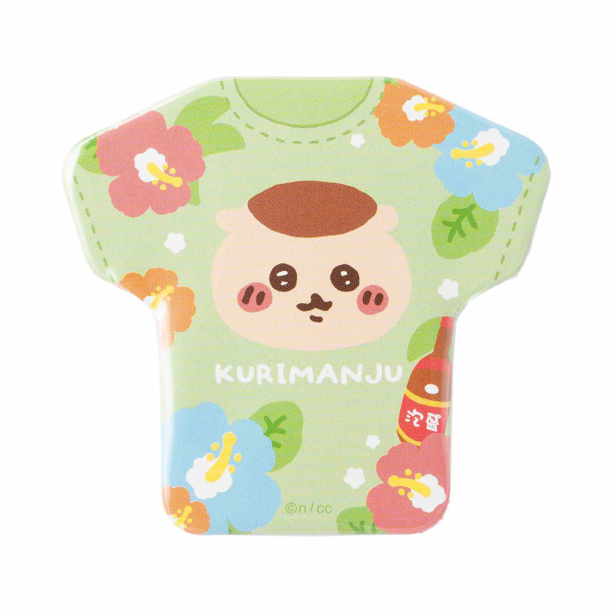 Chiikawa | 'Chiikawa Shisa's Souvenir Shop Trading T-Shirt Shaped Button Badge Blind Box (All 8 Types)
