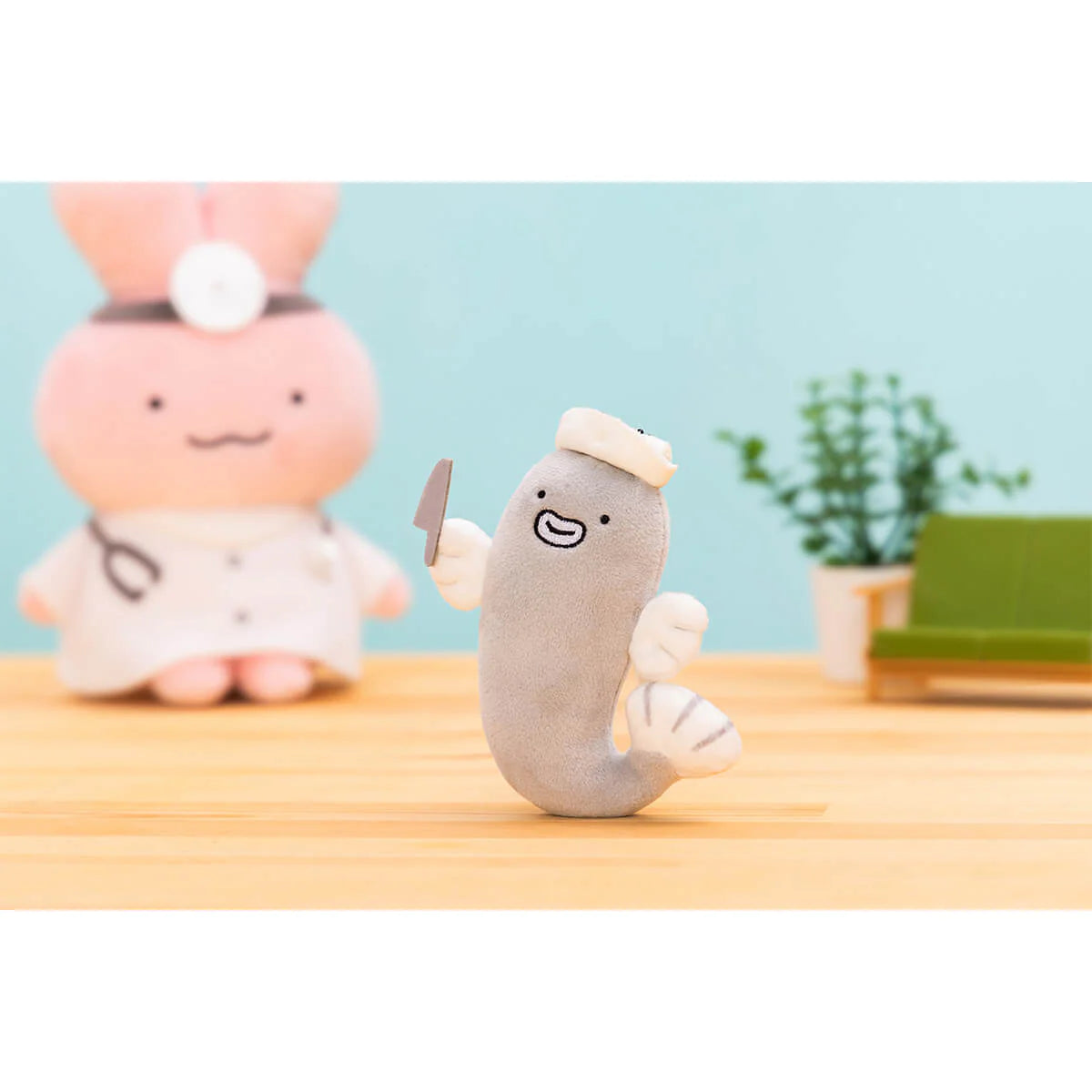 White Tiger and Black Tiger Mascot - Nurse Unagi
