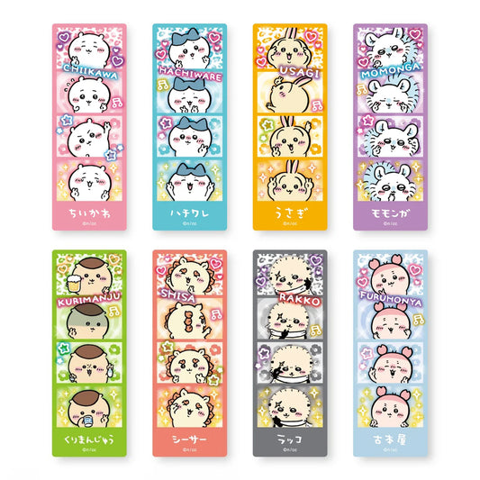 Chiikawa | Chiikawa Trading Nostalgic Print Seal-Style Bookmarks Blind Box (All 8 Types)