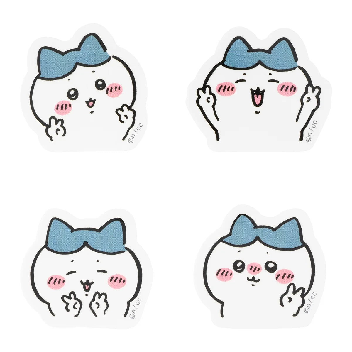 Chiikawa | Chiikawa 4-piece Set of Small Stickers - 02 Hachiware