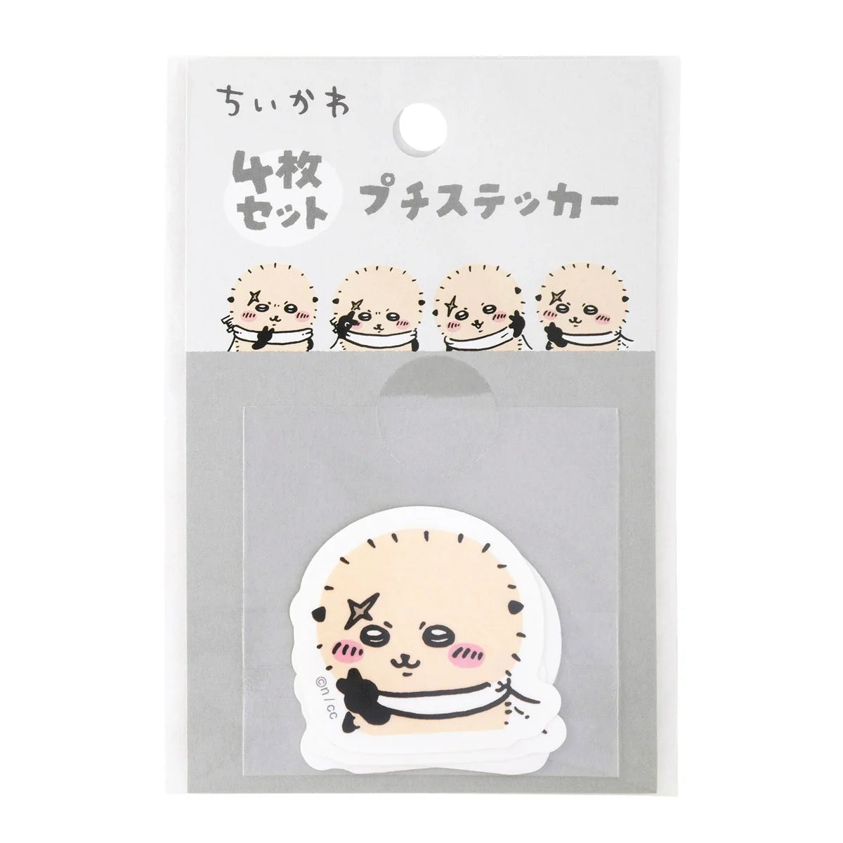 Chiikawa | Chiikawa 4-piece Set of Small Stickers - 07 Rakko