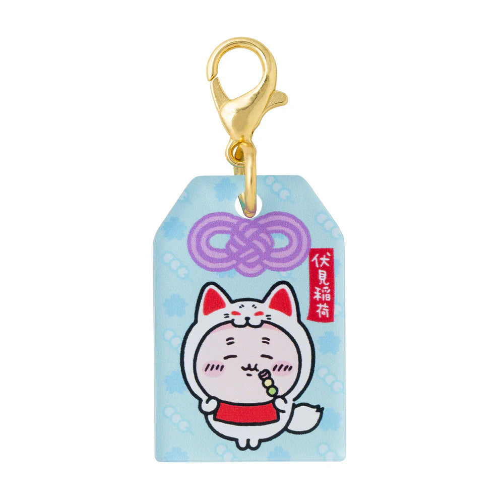 Chiikawa's | Chiikawa Mogumogu Honpo | Fushimi Inari Taisha Limited | Everyone's Trading Amulet Acrylic Charms Blind Box (All 8 types in total)