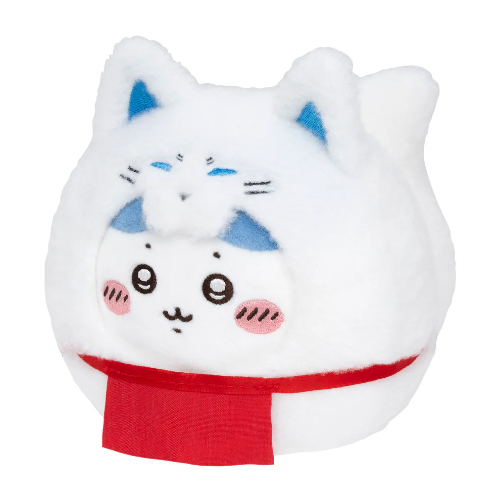 Chiikawa's | Chiikawa Mogumogu Honpo | Fushimi Inari Taisha Limited Daruma Plush Toy - 02 Hachiware