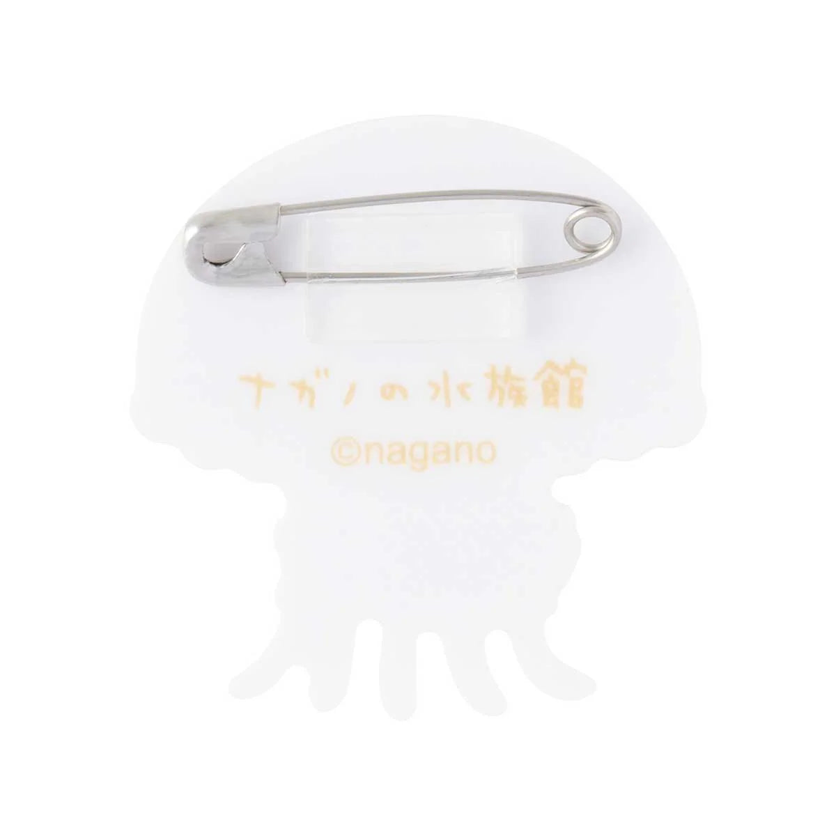 Nagano | Nagano Characters Nagano Aquarium Aquarium Badge (Octopus Jellyfish)
