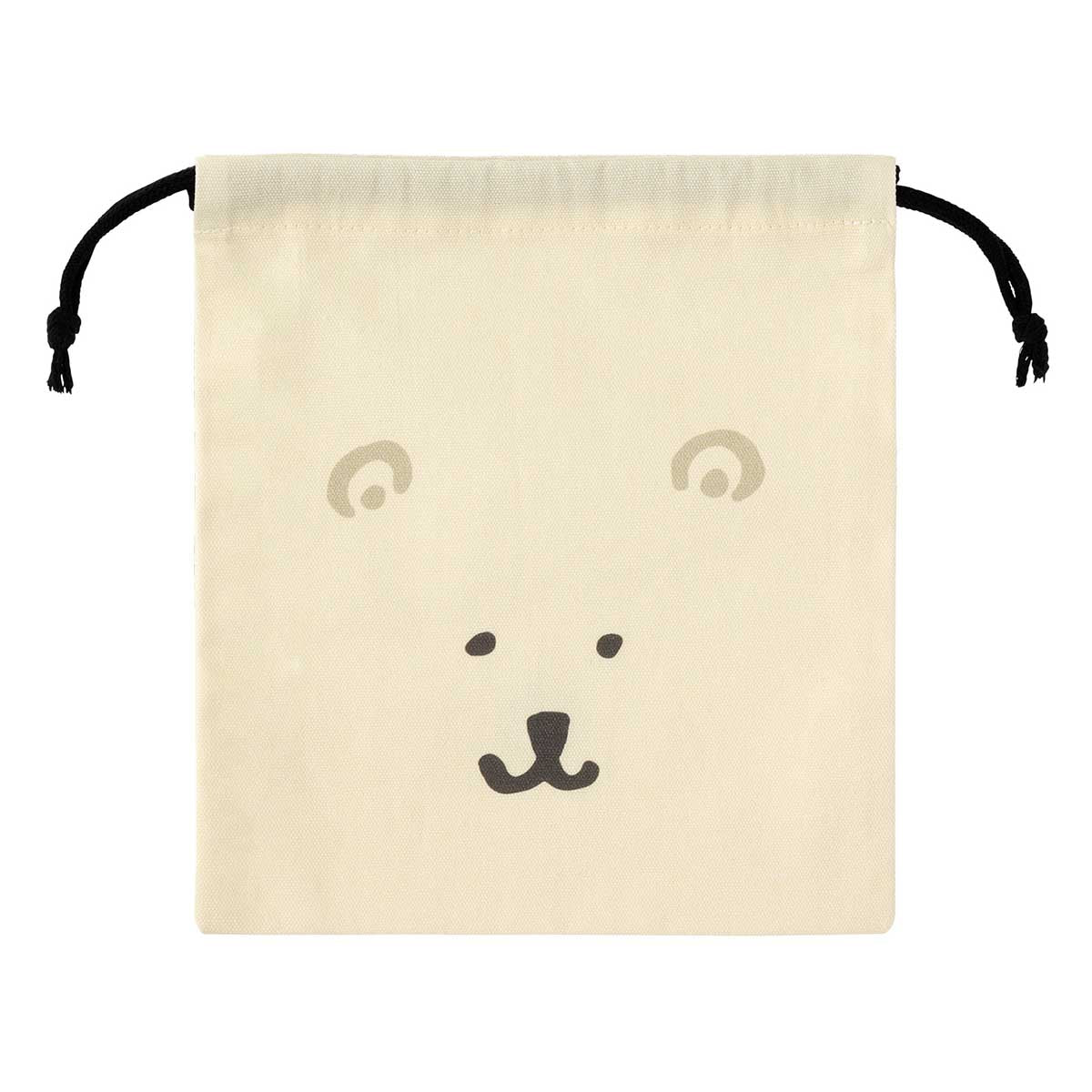 Nagano | Nagano Characters | Nagano Aquarium A Good Size Drawstring Bag (Polar Bear)