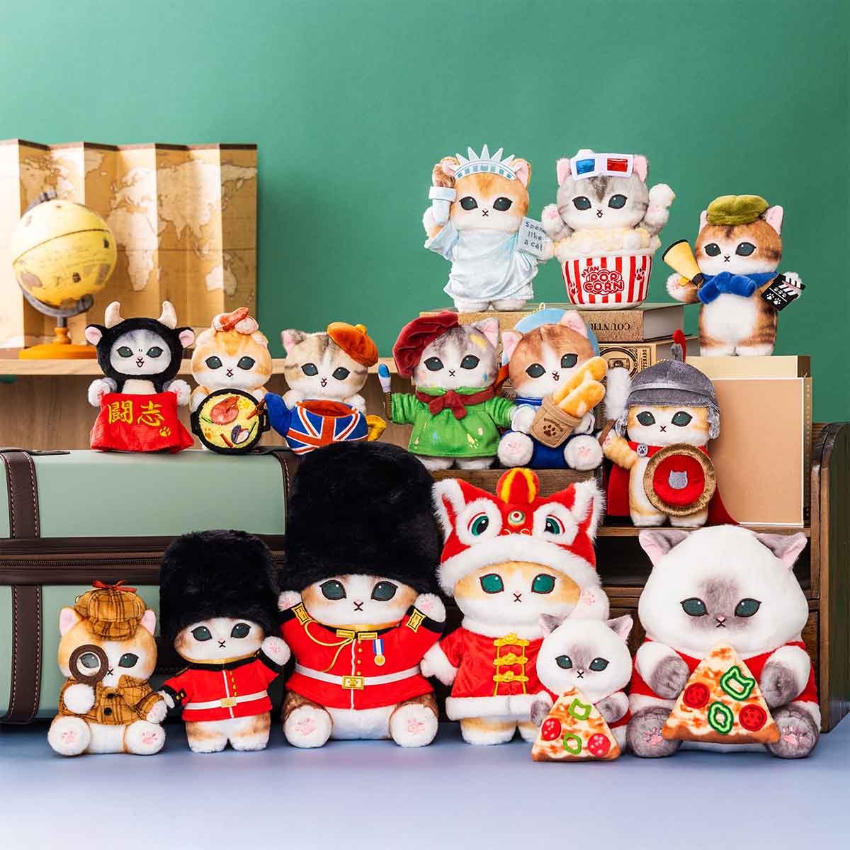 Mofusand | Mofusand Mofumofu Journey Chinese Clothes Cat Plush Toy