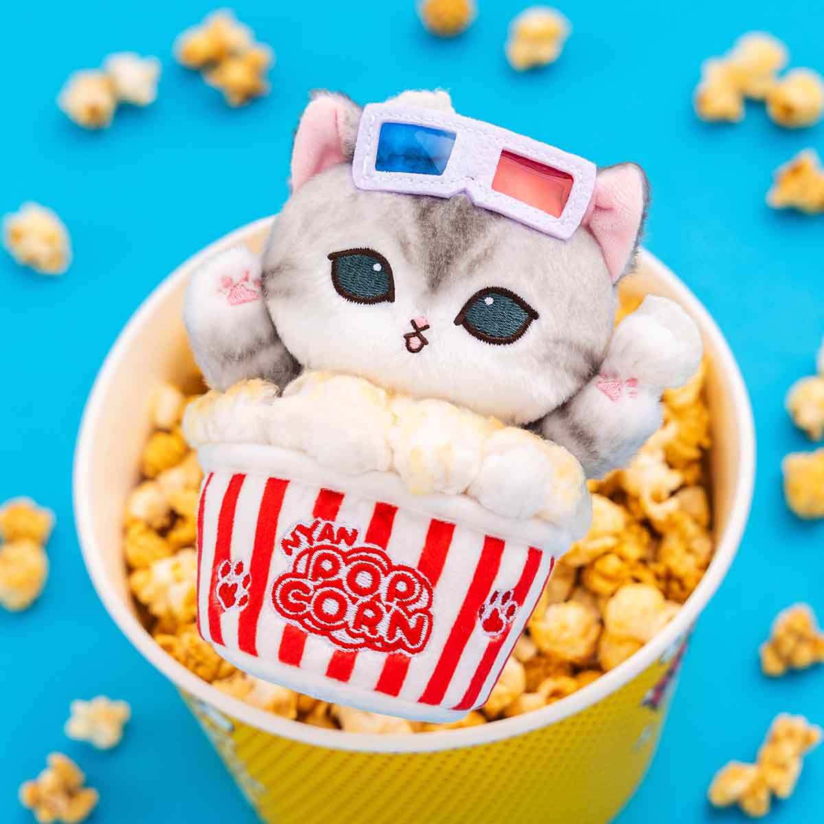 Mofusand | Mofusand Mofumofu Journey Popcorn Meow Mascot