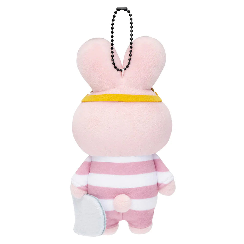 White Tiger and Black Tiger Beach Mascot - Sea Bathing Doctor Rabbit