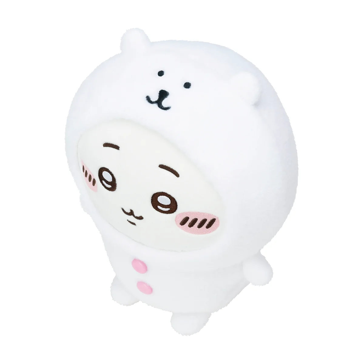 Nagano | Nagano Characters Wearing a Nagano Bear Hood Plush Toy S - 01 Chiikawa