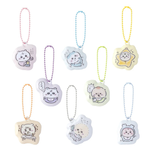 Chiikawa | 'Chiikawa Baby Trading PVC Plump Keychain Blind Box (8 Types)