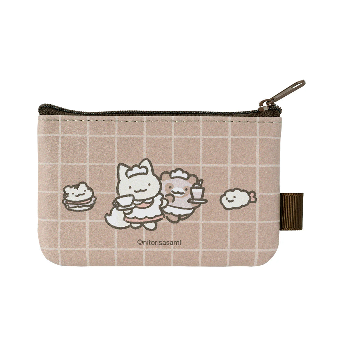 White Tiger & Black Tiger Cafe Two-Piece Pouch Set of 2