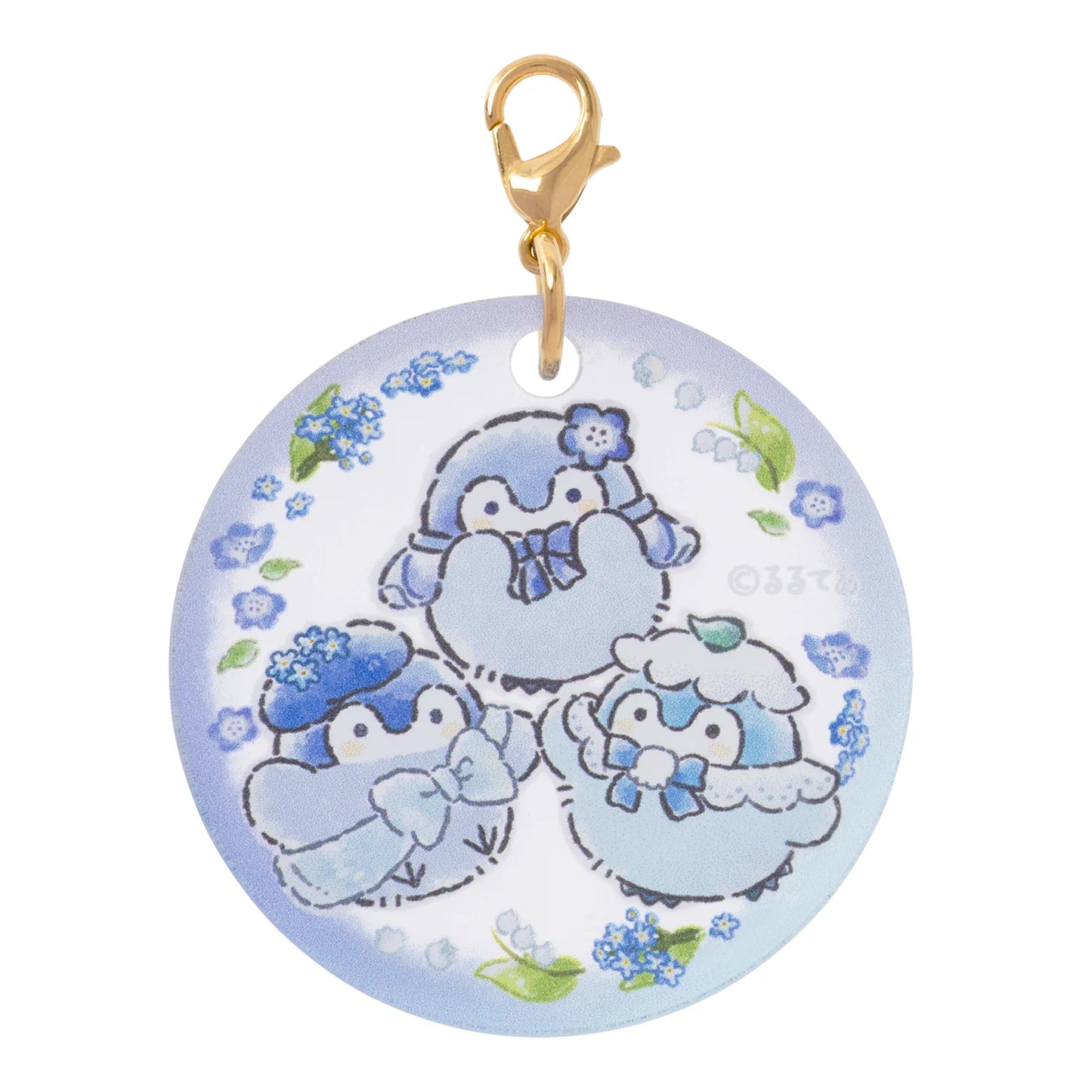 Koupen-Chan | Koupen-chan Hanamaru Sky Blue Bouquet Trading Acrylic Charm Blind Box (6 Types)