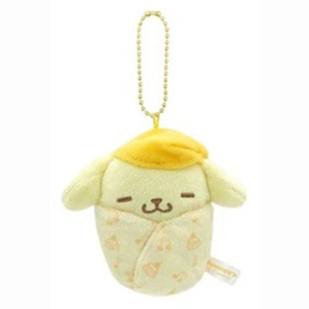 Sanrio | Sanrio Characters Swaddle Plush Keychain - Pompompurin