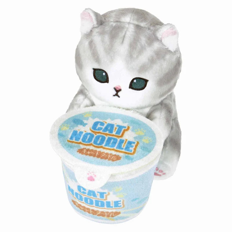 Mofusand | Mofusand Work! A Desktop Hungry Stuffed Toy (cup noodles) Watched By Salaries.