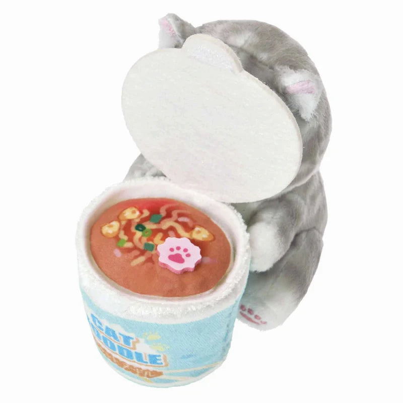 Mofusand | Mofusand Work! A Desktop Hungry Stuffed Toy (cup noodles) Watched By Salaries.