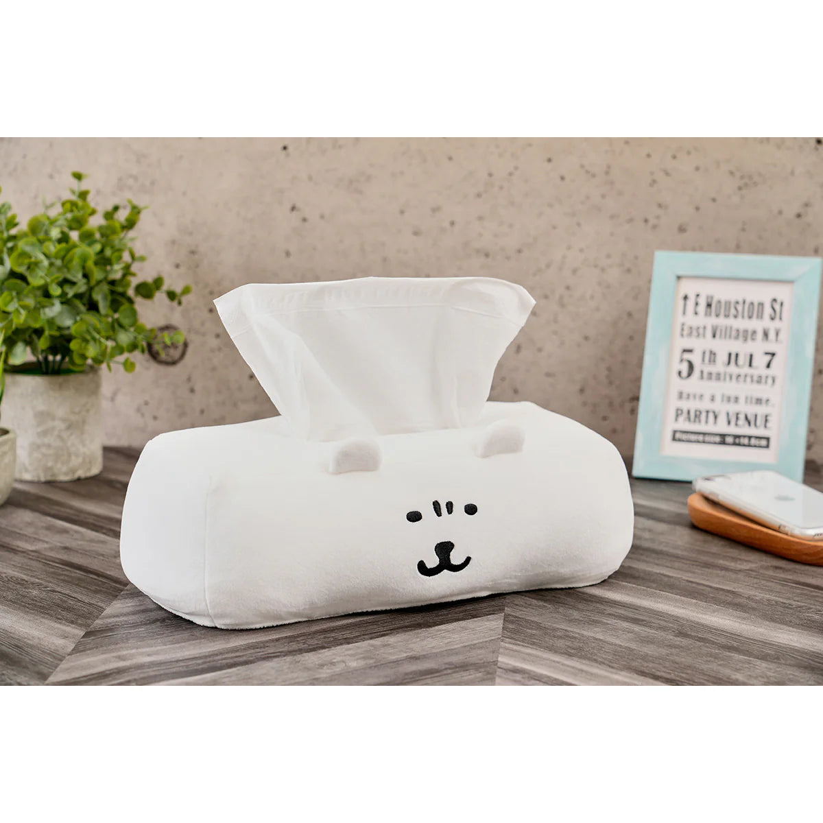 Nagano | Nagano Market | Nagano Bear Plush Tissue Cover (Moon)