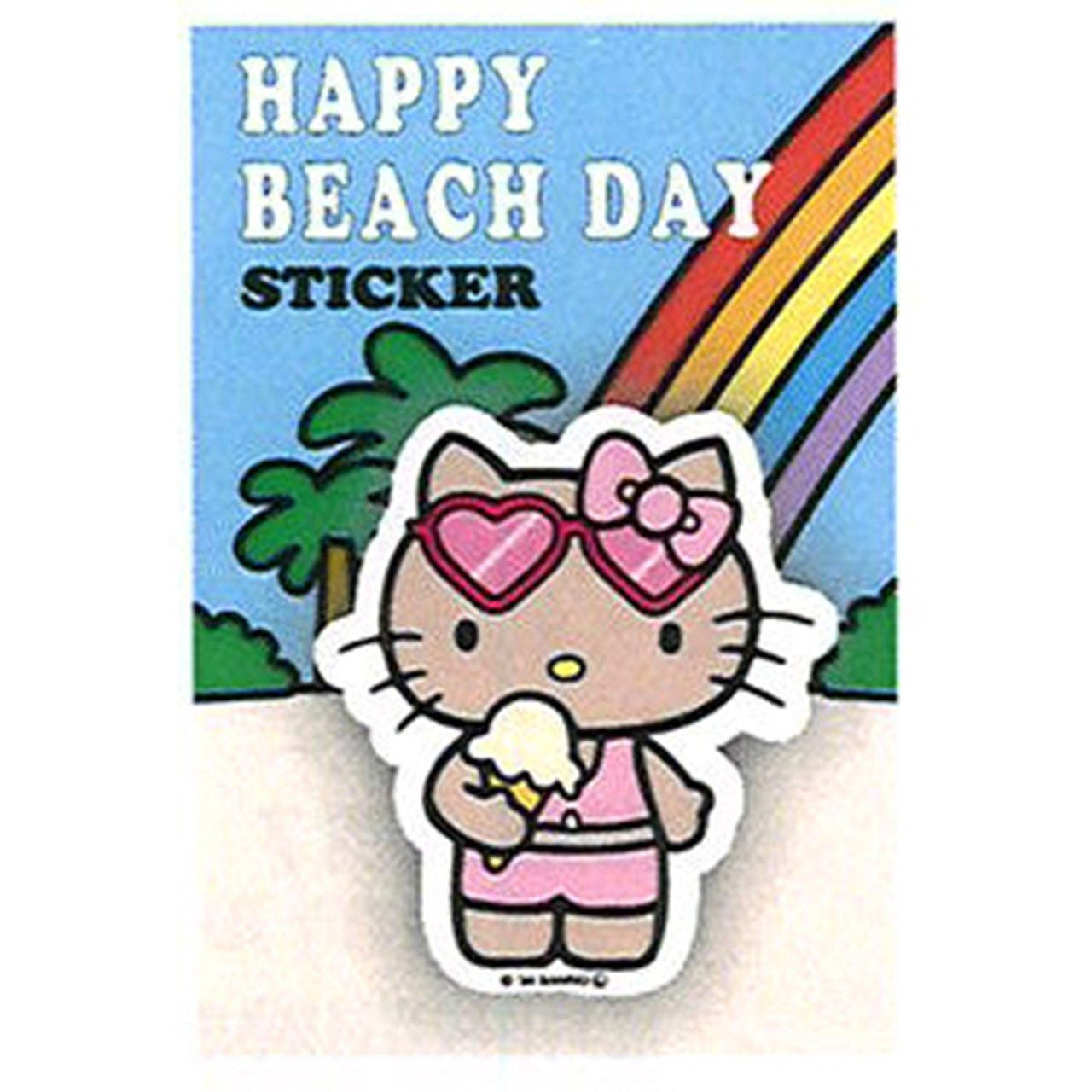 Sanrio | Happy Beach Vacation Stainless Stickers