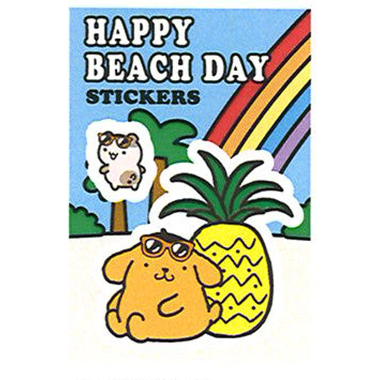 Sanrio | Happy Beach Vacation Stainless Stickers