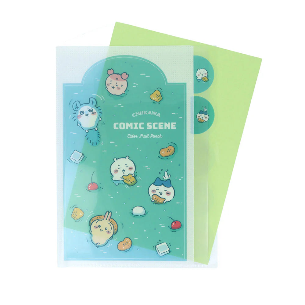 Chiikawa | Chiikawa Die-cut Clear File 5P (Fruit Punch)