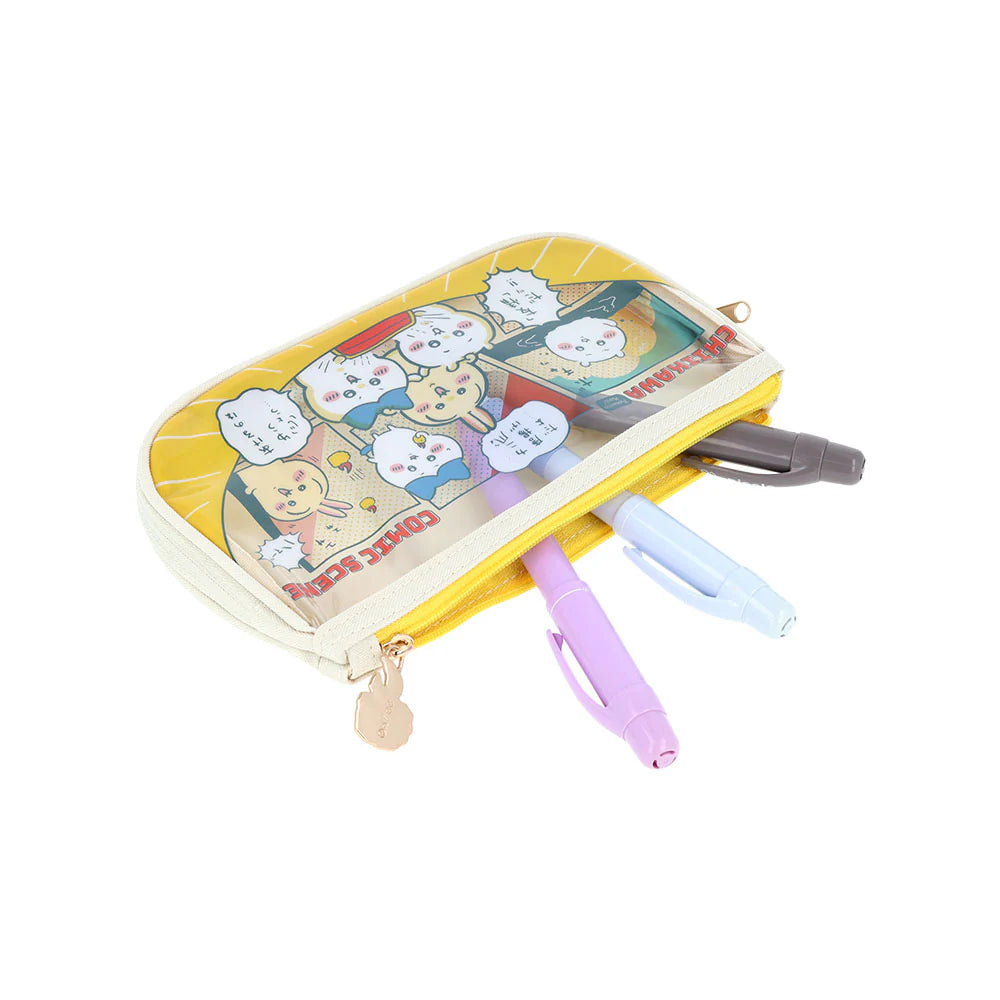 Chiikawa | Chiikawa Pen Case Clear Flat (Treasure)