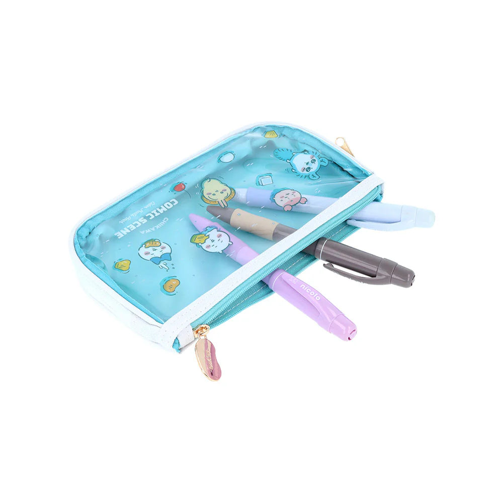 Chiikawa | Chiikawa Pen Case Clear Flat (Fruit Punch)