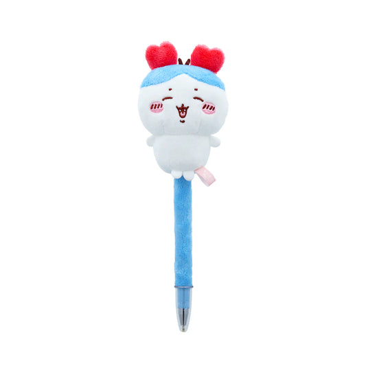 Chiikawa | Chiikawa Fluffy Mascot Ballpoint Pen - Hachiware
