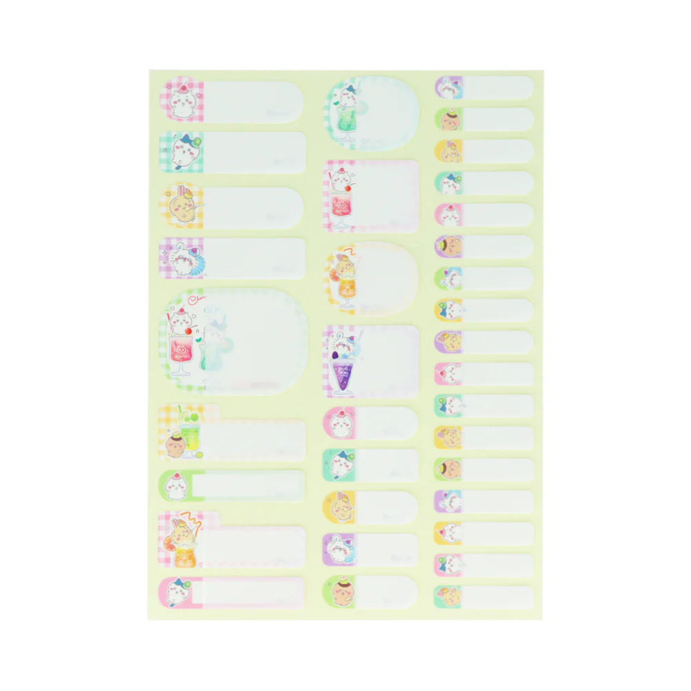 Chiikawa | Chiikawa Name Sticker (Colorful Drink)