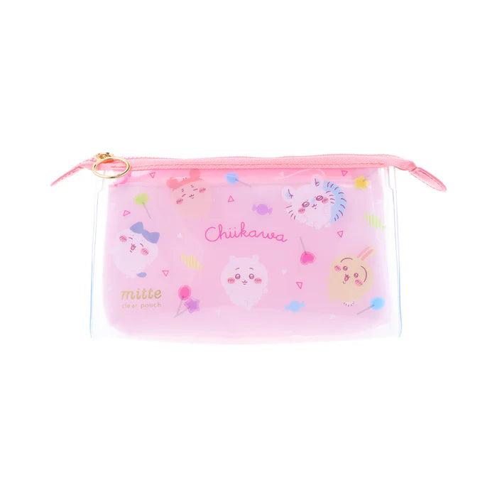 Chiikawa | Chiikawa Clear Pouch Gusset Mitte (Lollipop)