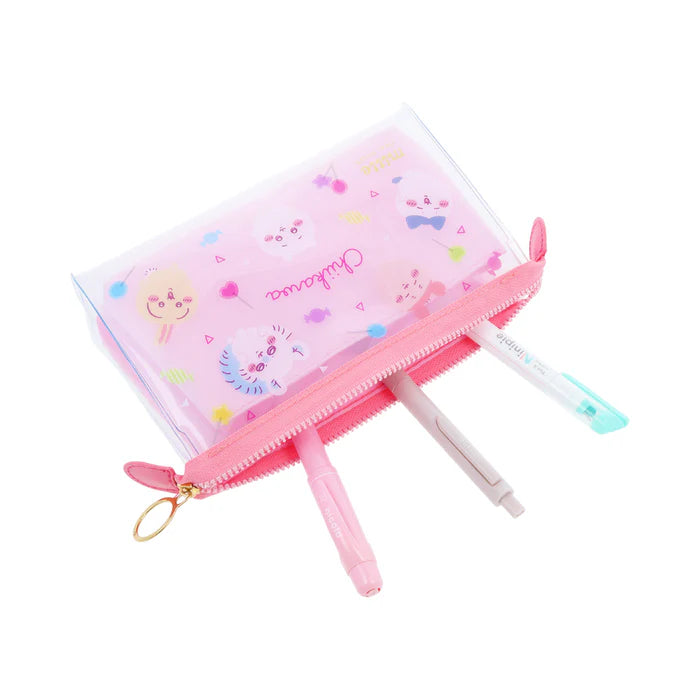 Chiikawa | Chiikawa Clear Pouch Gusset Mitte (Lollipop)