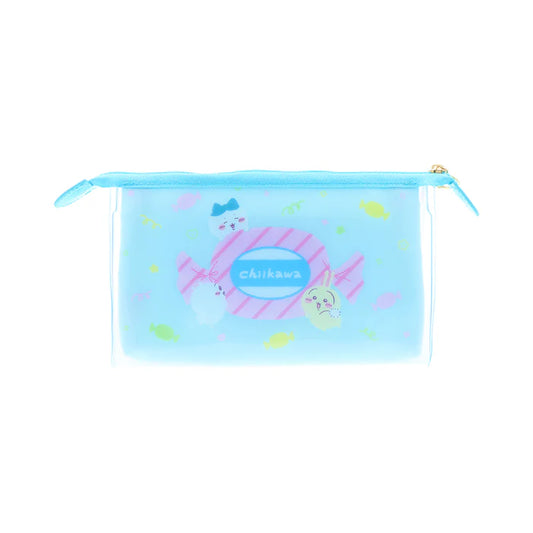 Chiikawa | Chiikawa Clear Pouch Gusset Mitte (Chiikawa & Hachiware & Usagi)