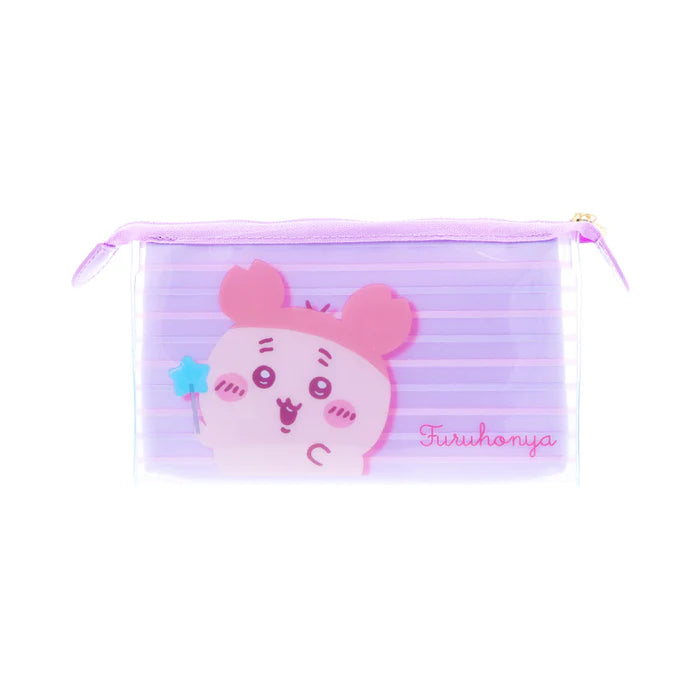 Chiikawa | Chiikawa Clear Pouch Gusset Mitte (Momonga & Kani-Chan)