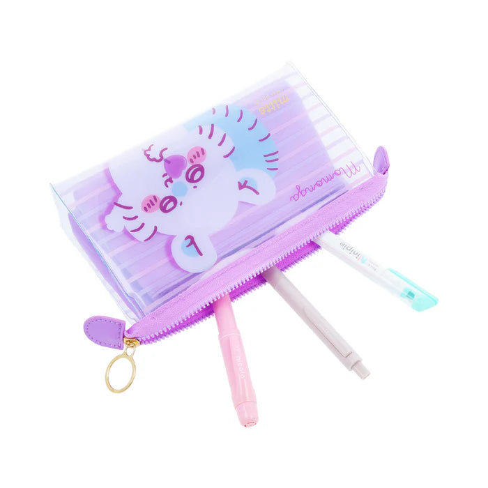 Chiikawa | Chiikawa Clear Pouch Gusset Mitte (Momonga & Kani-Chan)