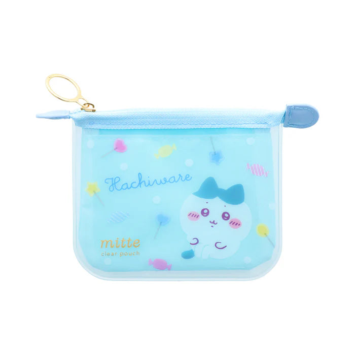 Chiikawa | Chiikawa Clear Pouch Mini Flat Mitte - Hachiware