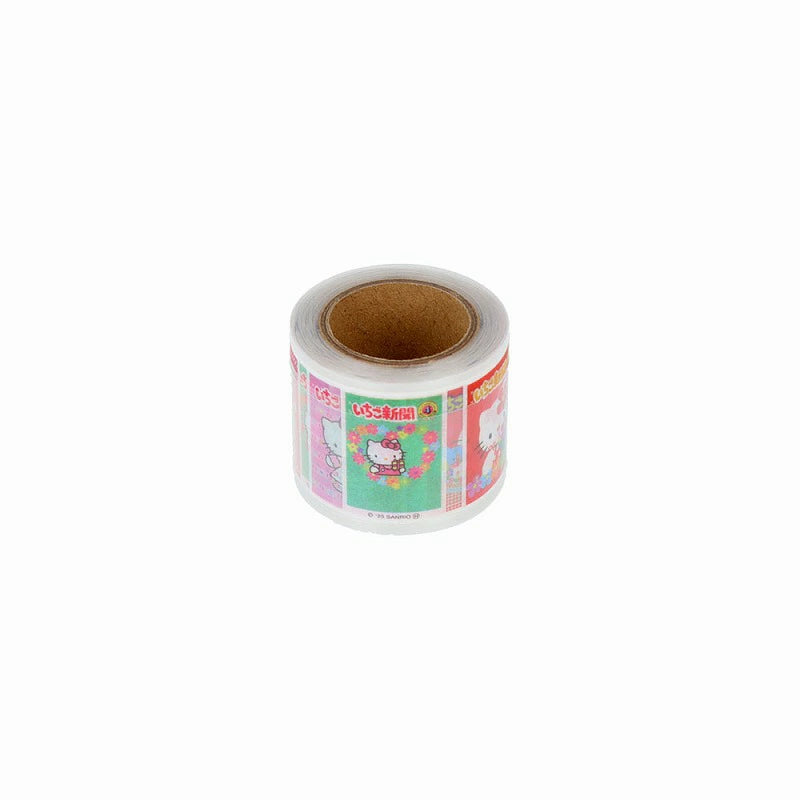 Sanrio | Hello Kitty 50th Anniversary Strawberry News V2 - Hello Kitty Ichigo Masking Seal in Box (Pink)