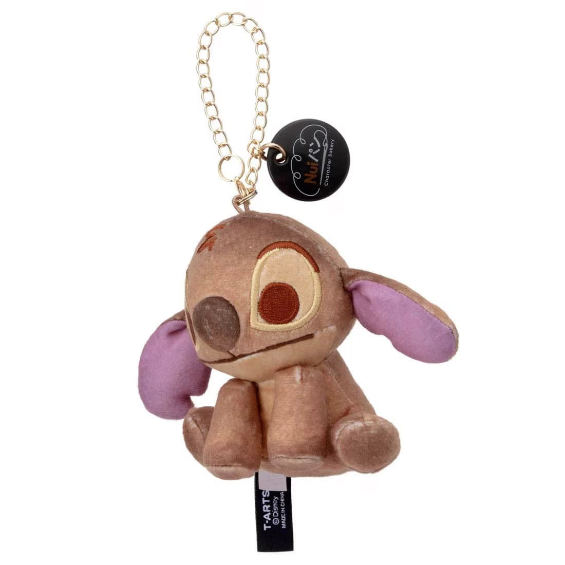 Disney Characters | Nui Bread Character Bakery Sitting Plush Keychain - Stitch