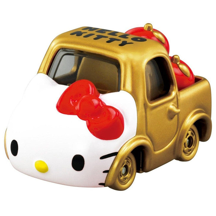 Dream TOMICA - Hello Kitty 50th Anniversary Car (Gold)