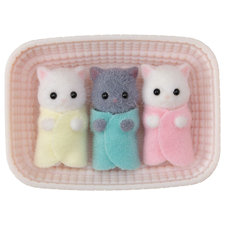 Sylvanian Families | Triplets Set - Persian Cat Baby Doll