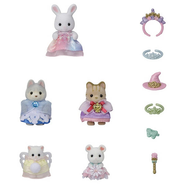 Sylvanian Families | Baby Set - Amusement Park Series Dreamy Baby Princess Doll Figure