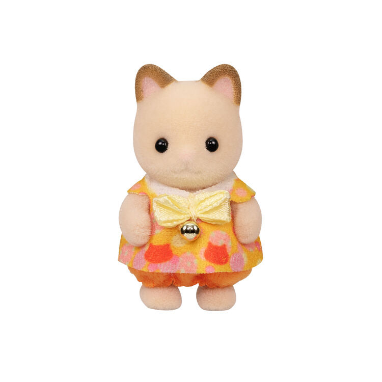 Sylvanian Families | Gather Together ! Baby Set - Cat Doll Figure