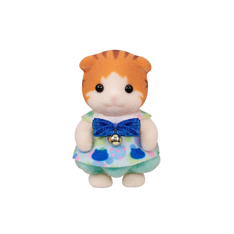 Sylvanian Families | Gather Together ! Baby Set - Cat Doll Figure